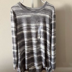 NWT Croft and Barrow Extra Cozy Long Sleeve Crew Tunic